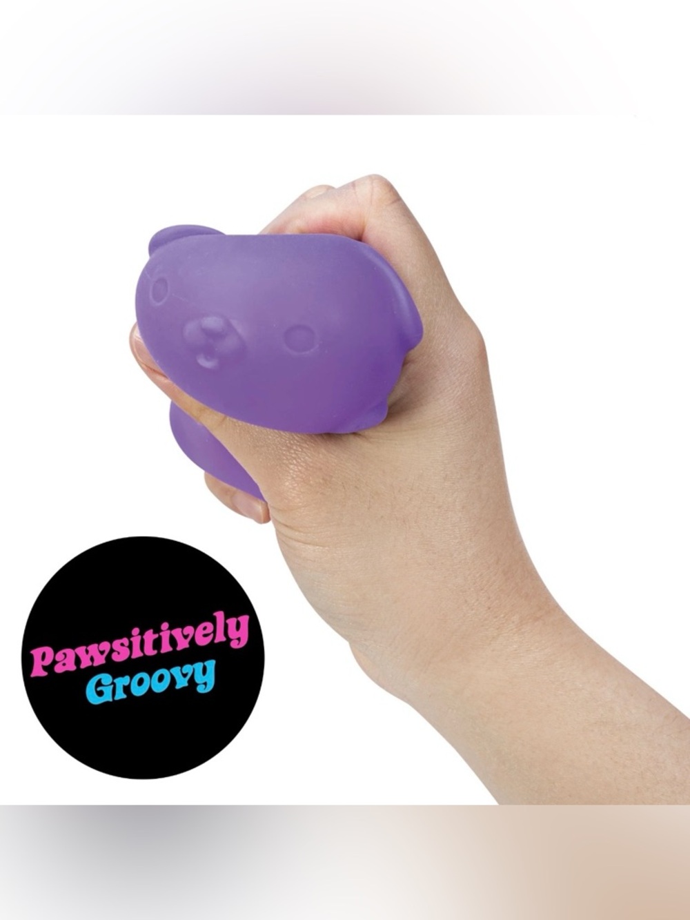 NeeDoh Funky Pup and Smushmart Squeezy Cheese Squishy Toy Bundle - Picture 6 of 8